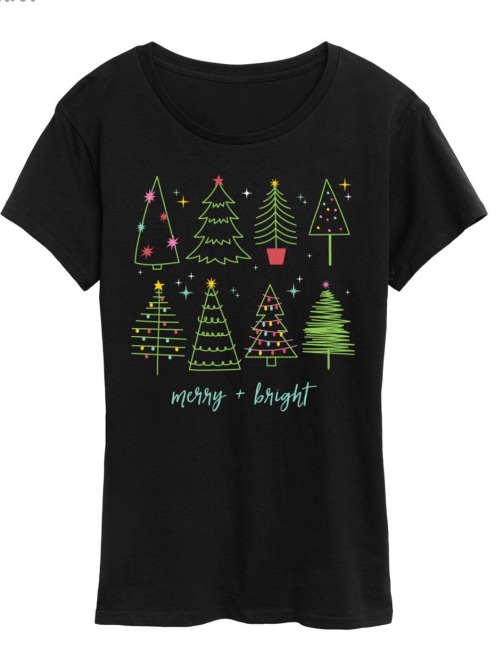 Womens NWOT Extra Long Holiday 3x Tee. Could be A night shirt or PJ